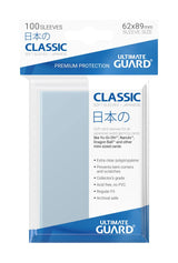 Ultimate Guard Classic Japanese Size Card Sleeves (Pack of 100)