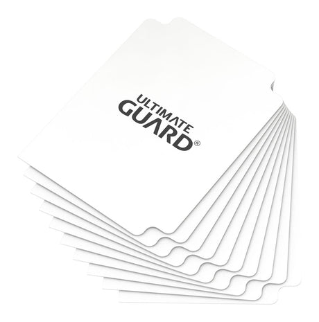 Ultimate Guard Standard Size Card Dividers (10-Pack) - White