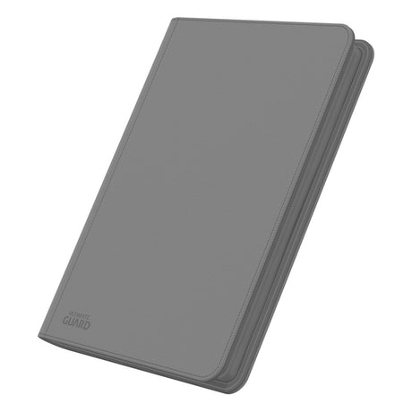 Ultimate Guard Zipfolio 18-Pocket Xenoskin Card Portfolio - Grey