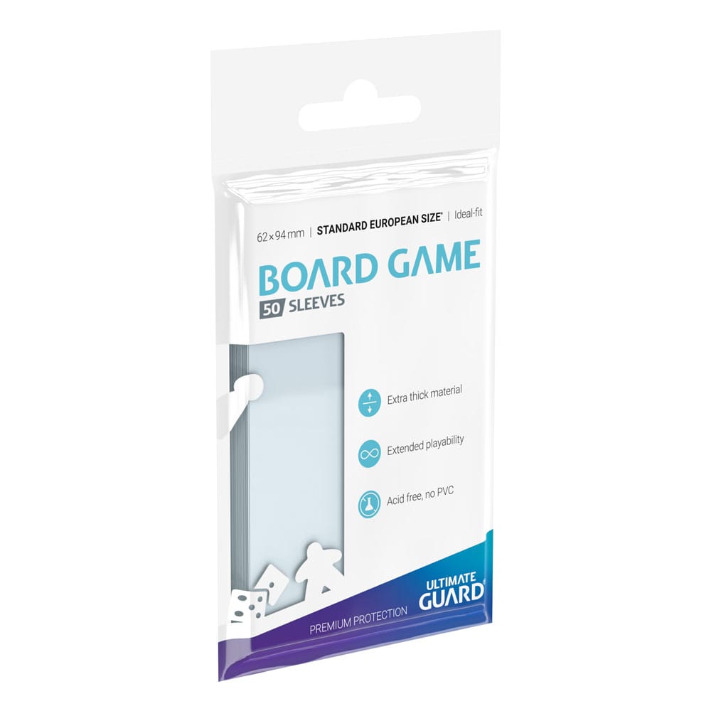 Ultimate Guard Standard European Board Game Sleeves (50 Pack)