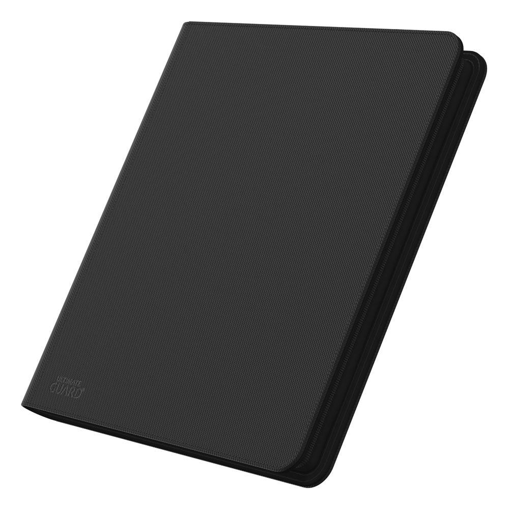 Ultimate Guard Zipfolio 480 - Xenoskin Black, 24-Pocket Collectors Edition