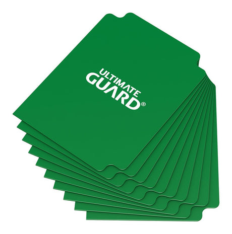 Ultimate Guard Green Card Dividers (10 Pack) - Collector's Edition