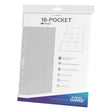 Ultimate Guard 18-Pocket Side-Loading Pages - Pack of 10, White
