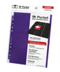 Ultimate Guard 18-Pocket Side-Loading Pages - Purple (10 Pack)