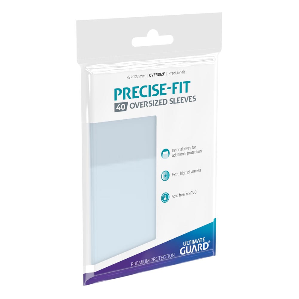 Ultimate Guard Precise-Fit Oversized Card Sleeves - Pack of 40