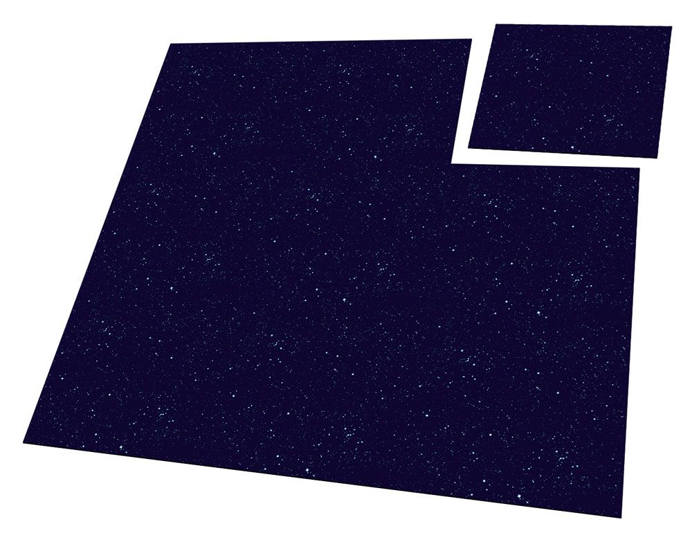 Ultimate Guard Battle-Tiles - Dark Space Edition (9 Mats)