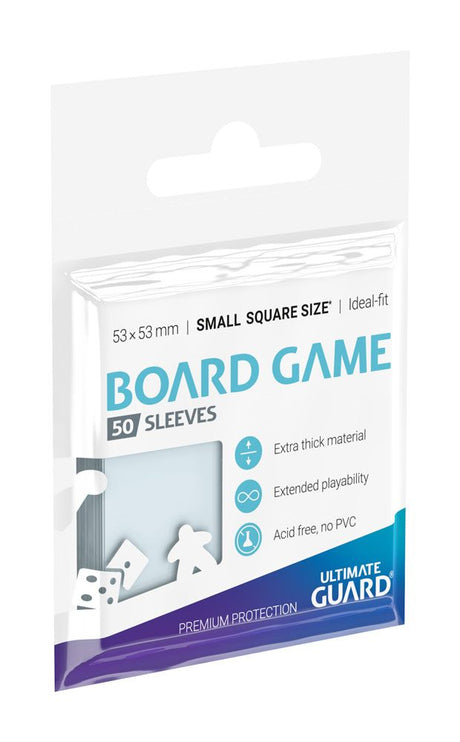 Ultimate Guard Small Square Board Game Card Sleeves (50 Pack)