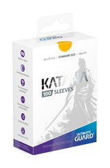 Ultimate Guard Katana Standard Size Sleeves (100) - Yellow