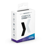 Ultimate Guard BLACK Cortex Matte Sleeves (100) - Standard Size