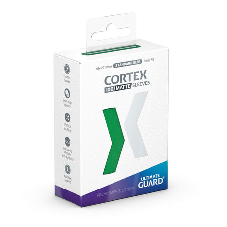 Ultimate Guard Cortex Sleeves Matte Standard Size - Green