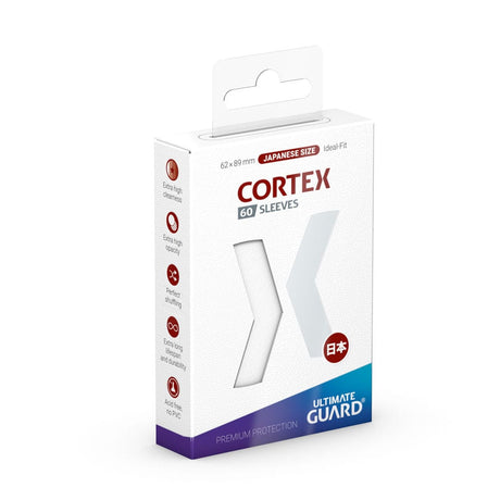 Ultimate Guard Cortex Japanese Size Sleeves (60) - White
