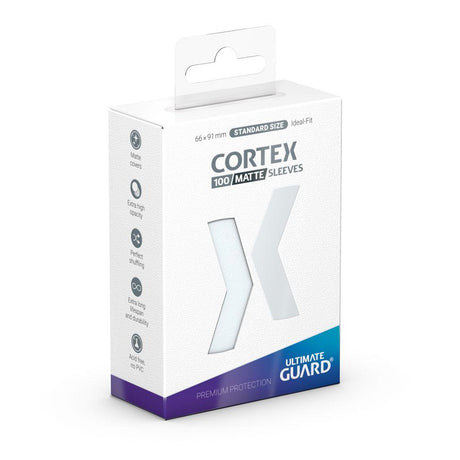 Ultimate Guard Cortex Matte Sleeves (100 pack) - Transparent