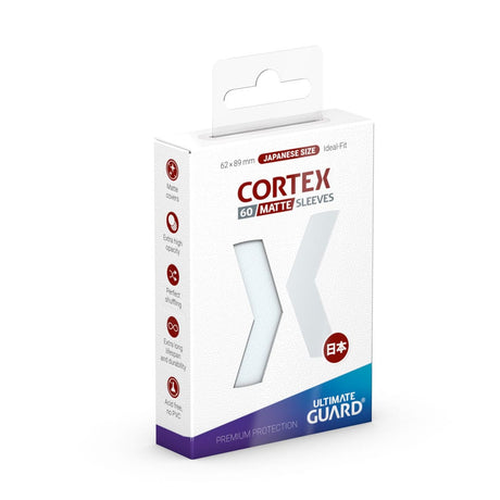Ultimate Guard Matte Cortex Sleeves - Transparent (60, Japanese Size)