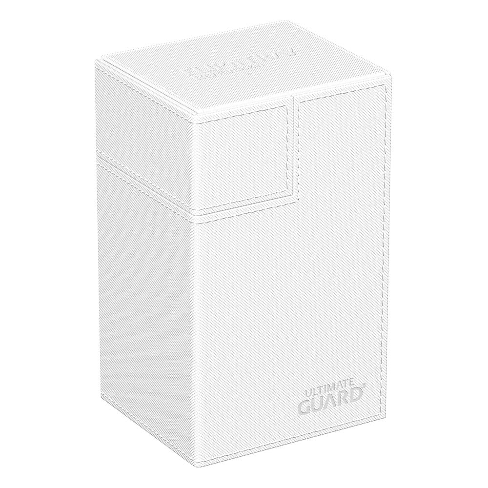 Ultimate Guard Flip'n'Tray 80+ Deck Box - Xenoskin White