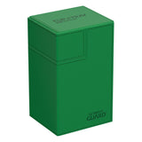 Ultimate Guard Flip'n'Tray 80+ Deck Box - Xenoskin, Green