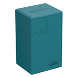 Ultimate Guard Flip'n'Tray 80+ Xenoskin Deck Box - Petrol Blue