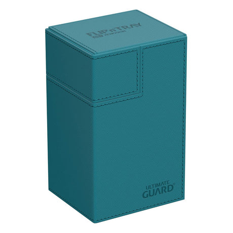 Ultimate Guard Flip'n'Tray 80+ Xenoskin Deck Box - Petrol Blue