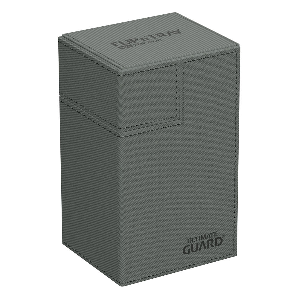 Ultimate Guard Flip'n'Tray 80+ Deck Box with Xenoskin - Grey