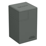 Ultimate Guard 100+ Flip'n'Tray Xenoskin Deck Box - Grey