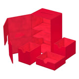 Ultimate Guard Twin Flip'n'Tray 160+ Xenoskin - Deep Red