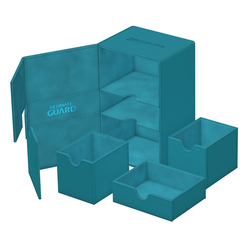 Ultimate Guard Twin Flip'n'Tray 160+ Xenoskin - Petrol Blue