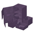 Ultimate Guard Double Decks Xenoskin Flip'n'Tray 160+ - Purple