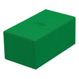 Ultimate Guard 200+ Twin Flip'n'Tray Xenoskin Deck Box - Green