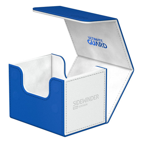 Ultimate Guard Sidewinder 100+ Xenoskin Synergy Deck Box - White/Blue