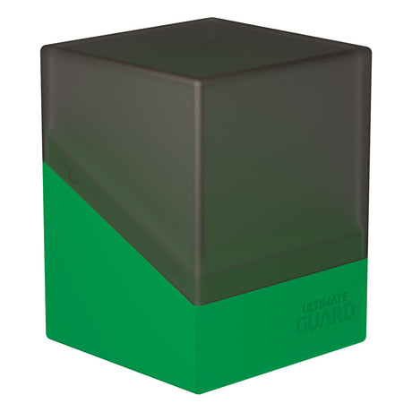 Ultimate Guard Boulder 100+ SYNERGY Deck Box - Black/Green Edition