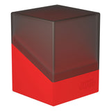 Ultimate Guard Boulder 100+ Synergy, Card Storage Box - Black/Red
