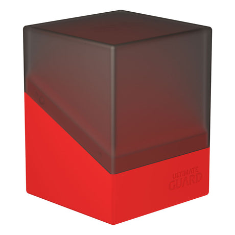 Ultimate Guard Boulder 100+ Synergy, Card Storage Box - Black/Red