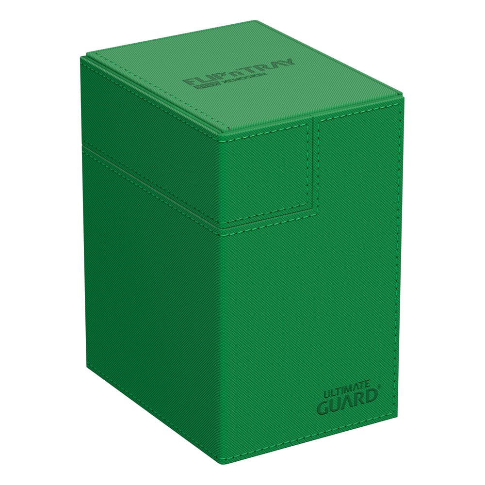 Green Ultimate Guard 133+ Flip'n'Tray XenoSkin Deck Box