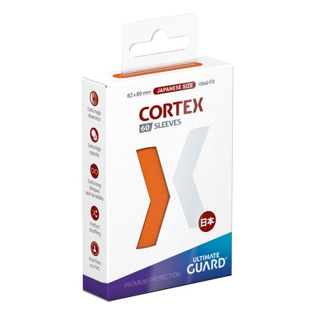 Ultimate Guard Cortex Japanese Size Sleeves (60) - Orange