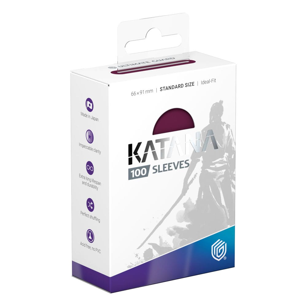 Ultimate Guard Katana Standard Card Sleeves (100) - Radiant Plum