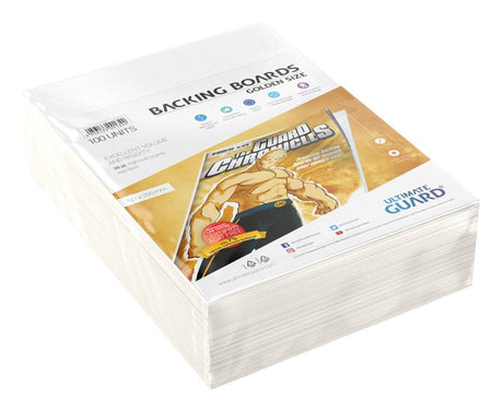 Ultimate Guard Gold Size Comic Backing Boards (100 Pack)