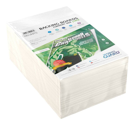 Ultimate Guard Thick Comic Backing Boards (Pack of 100)