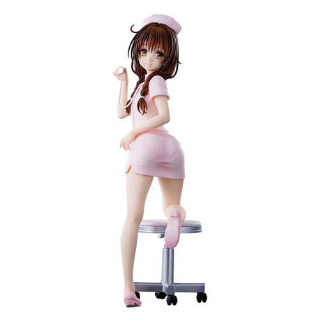 To Love-Ru Darkness Mikan Yuki Nurse Cosplay PVC Statue | 25 cm