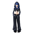 Gridman Universe Zozo - Black Collection Rikka Takarada PVC Statue