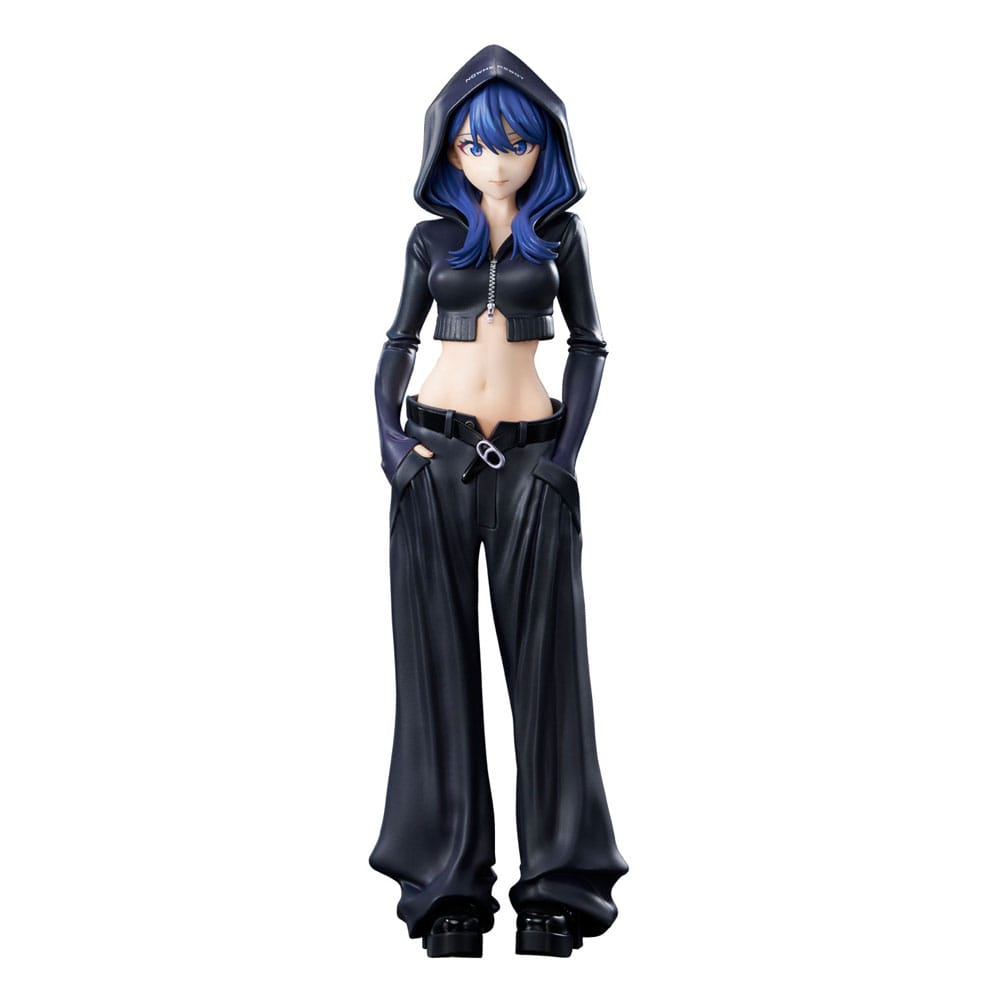 Gridman Universe Zozo - Black Collection Rikka Takarada PVC Statue