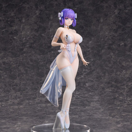 Original Character: Lume, White Queen Statue Illustrated by Chrysa