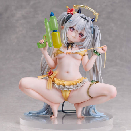 Original Character PVC Statue: Silver-Haired Girl Illustrated by Chihiro (1/6 scale)