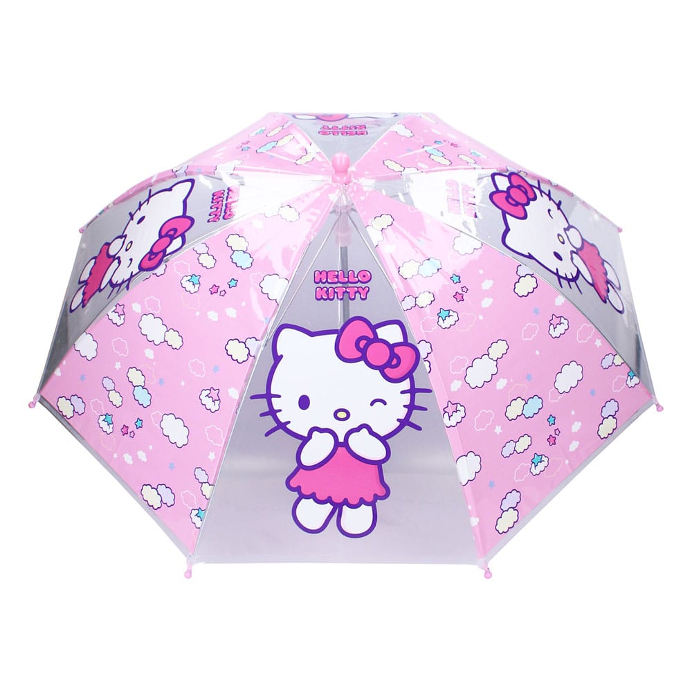 Sanrio Official Hello Kitty Rainy Days Kids Umbrella