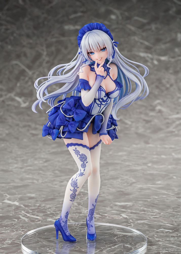 Original Character Shion Blue Butterfly PVC Statue by Michiking