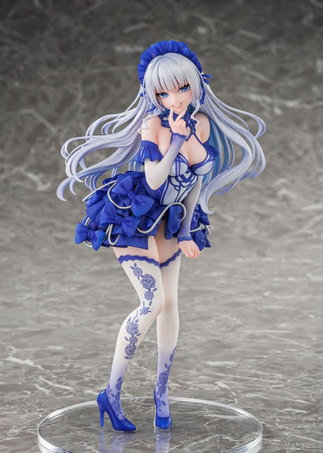 Original Character Shion Blue Butterfly PVC Statue by Michiking