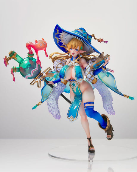 Elf Village Series: 15th Villager Milklinde Antenna PVC Statue, 25 cm
