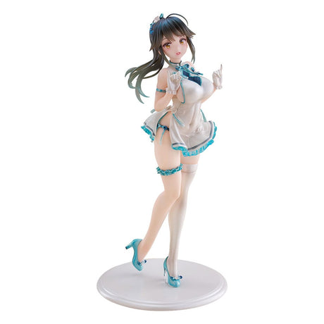 Avian Romance Pink Label Ponytail Girl: Qipao 1/6 PVC Statue