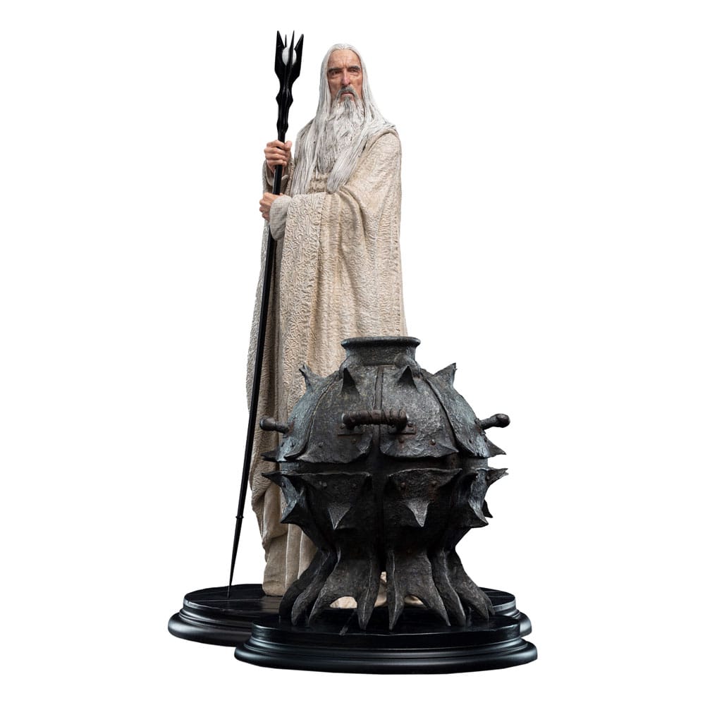 The Lord of the Rings 1/6 Statue: Saruman & Fire of Orthanc, heo Exclusive