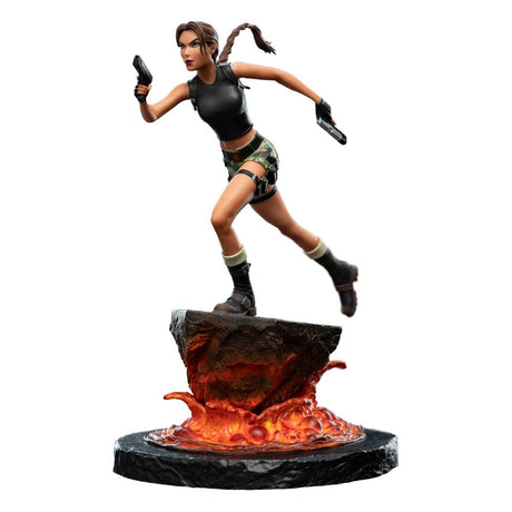 Tomb Raider Mini Statue: Lara Croft - The Sanctuary of Flame 18cm