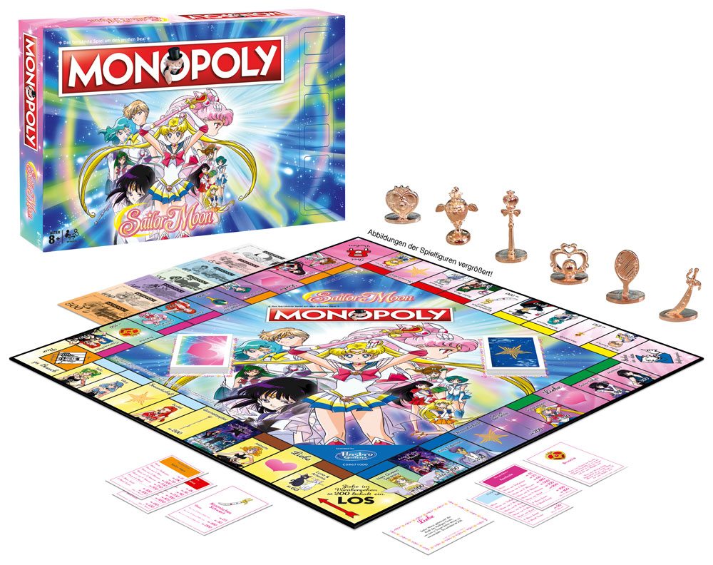 Sailor Moon Monopoly: Official Collector's Edition – German Version