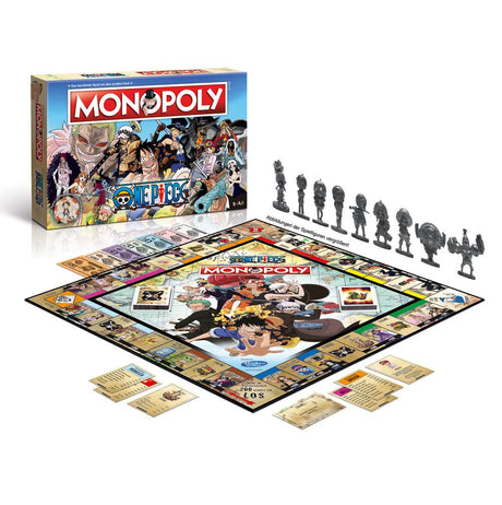 One Piece Monopoly Board Game - German Version